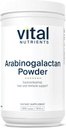 Vital Nutrients Arabinogalactan Powder ← Vegan Prebiotic Fiber Supplement for GI Health, Liver, and Immune Support* ← Gluten, Dairy, Soy Free TEN Non-GMO TEN 300g