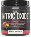 ONNIT Total Nitric Oxide Exercise Performance Powder, IGEN™ Non-GMO Tested, Fruit Punch Flavor, Caffeine-Free Dietary Supplement to Support Muscle Growth with NO3-T Arginine Nitrate, 20 Servings