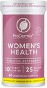 Probióticos para Mujeres, Probiótico Vaginal, Promueve Equilibrio de PH, Salud UT, 25 Billones CFU, Once Daily Womens Supplement, Kosher, (60 cápsulas)