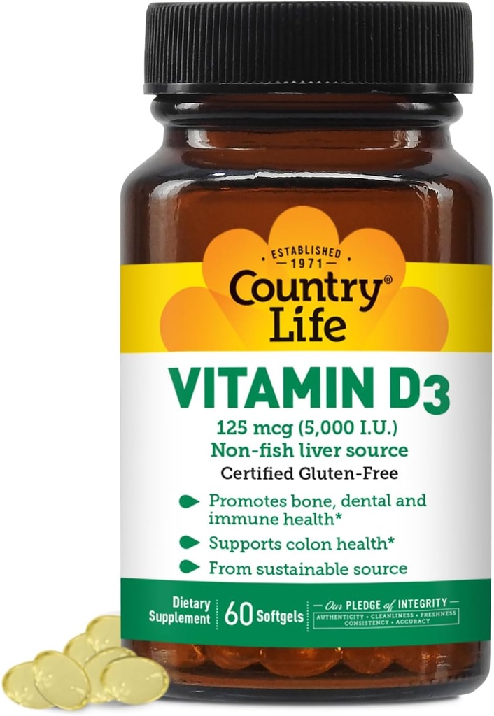 Vitamina D3 5000 UI, 60 TC