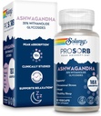 SOLARAY Ashwagandha Capsules 18X Absorción - Ashwagandha Root and Leaf Extract 240 mg - Occasional Stress Relief and Mood Support Supplement - Vegan, 60-Day Guarantee - 30 Servings, 30 VegCaps