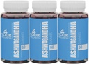 Ashwagandha Gummies Mixed Berry KSM-66, Lion's Mane, Vitamin-D, Non-GMO, Gluten-Free, Gelatin Free & Kosher (180 Conde (Pack of 3))