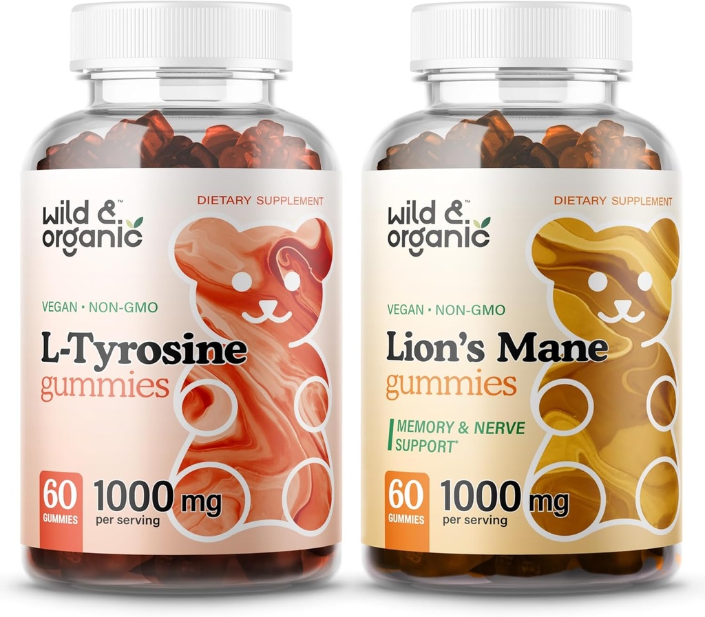 Mane Gummies de la Mane de León, salvaje y orgánica