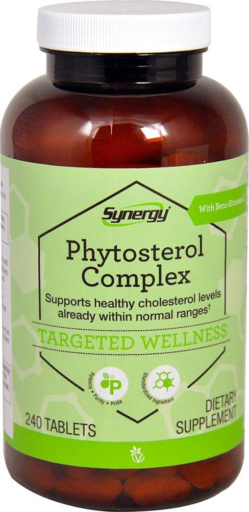 Complejo de Fitosterol sinérgico Vitacost con Beta-sitosterol - 240 Tabletas