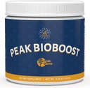 Peak BioBoost - Suplemento de fibra prebiótica - Suplementos nutricionales sin sabor - Powder prebiótico fácil de resolver - Sin gluten, soya o lácteo - 1 mes de suministro - 30 servicios