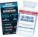 Fitooma bereberino último para la gestión de peso saludable, metabolismo & Gut Health - 9.6X Absorción con acción dual Fórmula - Inmunity & Cholesterol Support - 1000mg Suplemento clínicamente probado