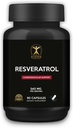 Klever Lifestyle ← Resveratrol Antioxidant Suplemento Silencioso Apoyos Immune Función, Longevidad, Envejecimiento Saludable 90 Capsules  540mg per Serving
