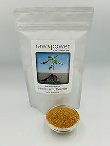 Raw Power Camu Berry Powder, 8 oz (227g), crudo, salvaje, 100% puro, no transgénico, orgánicos