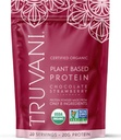 Truvani Vegan Pea Protein Powder ← Chocolate Fresa Silencio 20g Orgánica Planta Basada Proteína Silencio 20 Serviciones Silencio Keto Silencio Gluten &amp; Dairy Gratis Silencio Carb Bajo Silencio No Añadido Sugar
