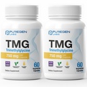 Laboratorios de Purogen TMG 750 mg – Suplemento Trimetilglycine – No GMO, NO Gluten y Dairy ← Hecho en EE.UU. - 2 Pack ← Total 120 cápsulas vegetarianas