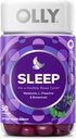 Olly Sleep Gummy, 3mg Melatonin, L-Theanine, Chamomile, Lemon Balm, Sleep Aid, BlackBerry, 90 Conde