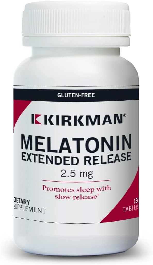 Kirkman – Melatonina Slo-Release -2.5 mg - 150 Tabletas