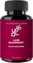 Total Liver Kidney Bladder Support, Cleanse and Detox - Protects Cells - Redox Antioxidante unido - 60 cápsulas.