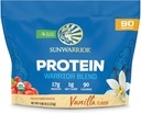 Pólvora orgánica de proteína basada en plantas orgánicas ← Pólvora de proteína orgánica vegana Vainilla saboreado con Aminoácidos de BCAA " Cáñamo de cáñamo " Pea Blend ← Filler de soya no Gluten libre (Vanilla, 90 servidumbres)