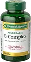 Bounty Absorbable B-Complex con ácido fólico Plus Vitamina C, 100 Softgels