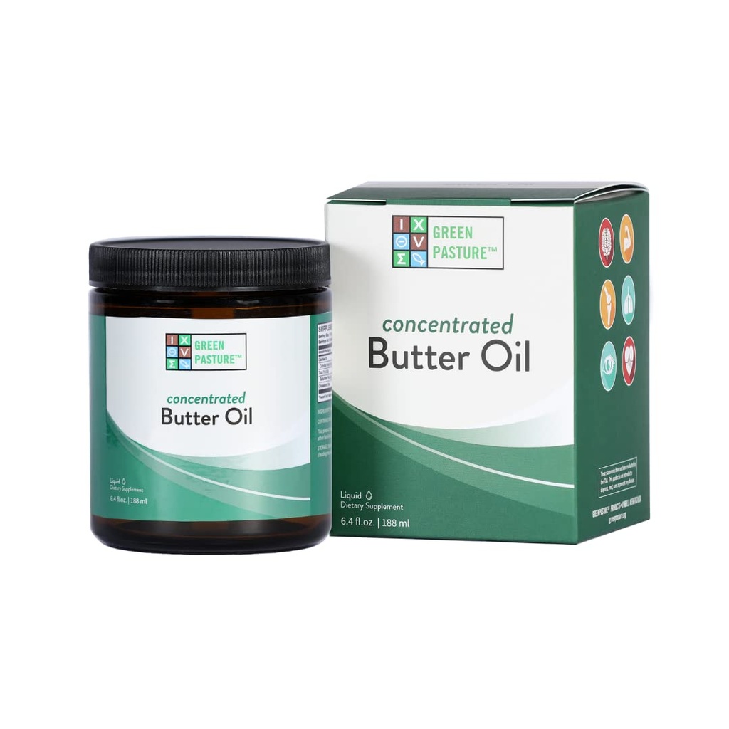 Green Pasture Concentrated Butter Oil Liquid - 6.4 fl. oz. - CLA- Vitamina A (6.4 fl. oz.)