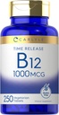 Carlyle B12 Vitamina 1000 mcg Silencio 250 Conde TENIDO Time Release Tablets TEN como Cyanocobalamin ANTE VENTA Vegetariano, No GMO &amp; Gluten Free Supplement