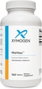 XYMOGEN NiaVasc Niacin 500mg - Niacina de liberación sostenida para un efecto de flushing menor - apoya el mantenimiento de las manchas sanas de sangre (360 Tablas de liberación temporal)