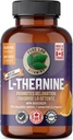 Vitaminas de laboratorio puro - L-Theanine 125mg, 150 Tablas de productos químicos - L-Theanine Suplemento para promover la relajación, el sostén del sueño, el soporte de orina, memoria del cerebro y suplemento de enfoque - mejora la calidad del sueño