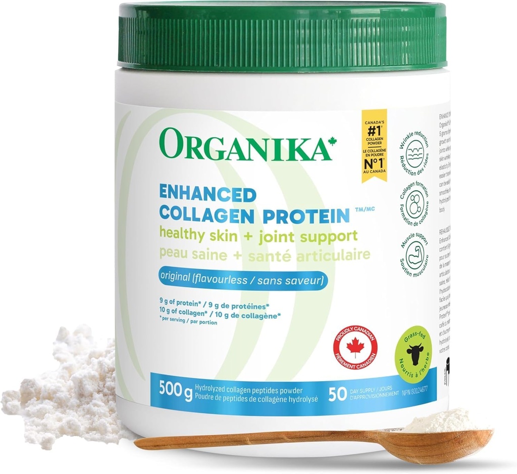 Collagen mejorado ORGANIKA, 500 GR