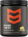 MTN OPS Yeti Pre-Workout Powder Energy Drink with Creatine, 200mg Caffeine &amp; BCAAs with Beta Alanine, 30-Serving Tub, Citrus Bliss