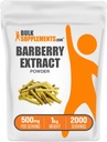 BulkSupplements.com Barberry Extract Powder - Barberry Sypplement, Herbal Supplement - Vegan & Gluten Free, 500mg per Serving, 1kg (2.2 lbs) (Pack of 1)