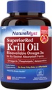 Krill Oil, 1000mg, Omega 3s, DHA EPA ' Astaxanthin Phospholipids, Non-GMO, No Fishy Taste, Made in The USA, Professional Grade 60 Liquid Softgels