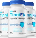 (3 Pack) Tinnifix Capsules - Advanced Hearing Support Formula, Tinnifix Pills to Maintain Healthy Hearing, All Natural Tinnifix for Complete Ear Health, Official Tinni Fix Review (180 cápsulas)