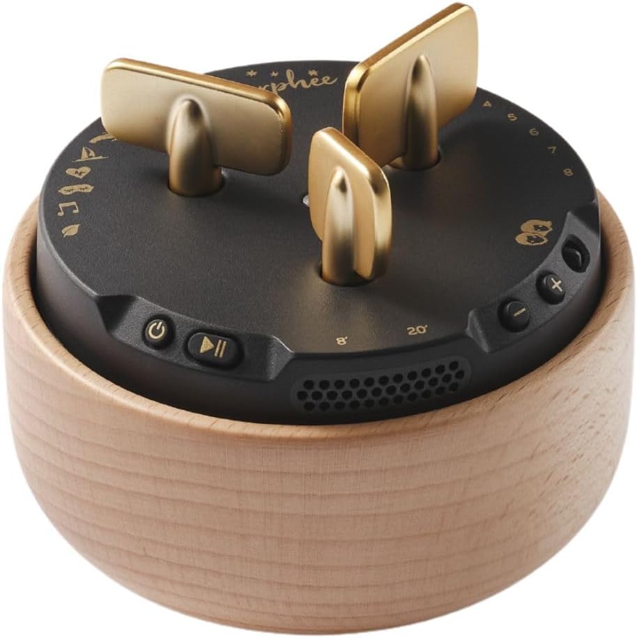 Morphée ← Máquina sonora para dormir con meditación Ø White Noise &amp; Sound Therapy for Deep, Restful Sleep TENED 210 Sesiones en 4 Idiomas ANTE Perfect Meditation Accessory