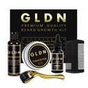 GLDN Beard Kit ¦ Incluye Beard Oil, Beard Serum, Beard Comb " Beard Derma Roller