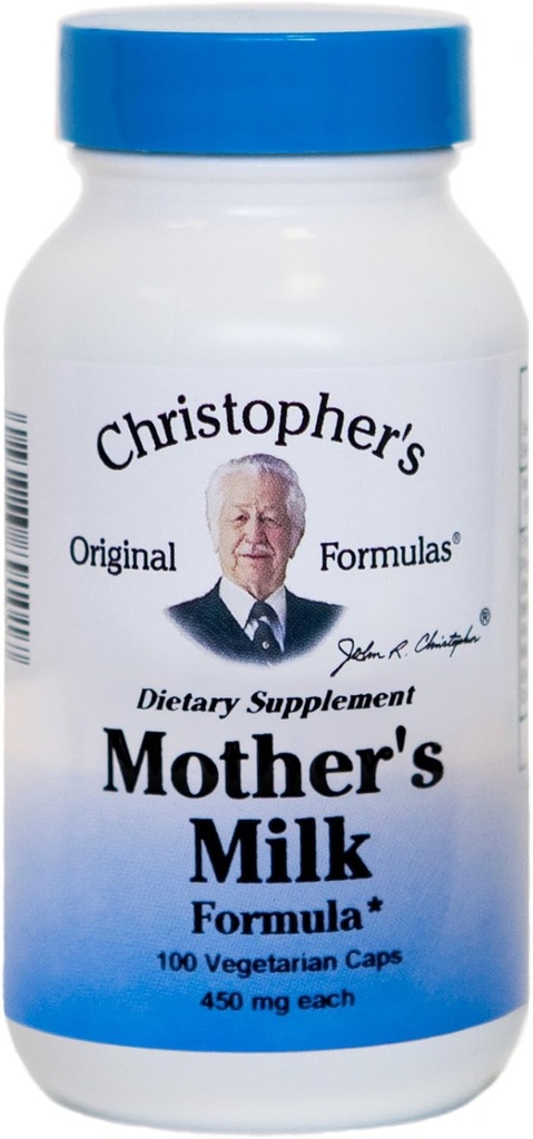 Dr. Christopher's Lactation Formula - Breastfeeding Supplement - 100 Count