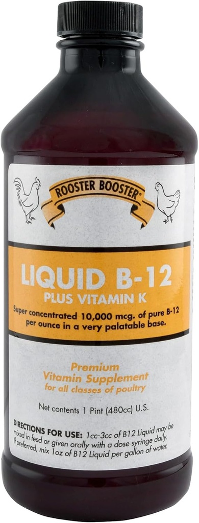 Booster B-12 Liquid, 16 onzas