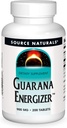 Fuente Naturales Guarana Energizer 900 mg Caffiene y Energía - 200 Tabletas