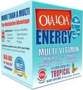 Ola Loa Energy Tropical Multi Vitamin Drink Mix - Amino Energy Powder, Gluten Free, Detox, Dairy Free, Caffeine Free - Bebe tus vitaminas para los Rigors de la vida diaria - 30 Packets (8.25oz)