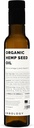 Erbology Organic Hemp Seed Oil 8.5 fl oz - Cold-Presed - Rich in Omega-3 - Source of Vitamin D - Straight from Farm - Non-GMO - No Additives or Preservatives - Reciclable Glass Bottle