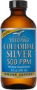 Natural Path Alas de Plata Colloidal Plata 500ppm (2,500mcg) Immune Support Suplemento 8 fl. oz.