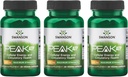 Swanson Maximum Strength Peak ATP-Natural Supplement Promoting Cellular Energy Support-Supports Physical Performance and Promotes Healthy Blood Flow Support-(30 Veggie Capsules, 400mg Cada) 3 Pack