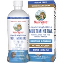 MaryRuth Organics Liquid Nighttime Multimineral Silencio No Melatonin Silencio Bedtime Routine Silencio Magnesium Citrate ← Calcium ← Zinc ← Vitamin D3 vidas Disponible en 4 Sabor - Vegan Silencio Sugar Gratis Silencio Gluten Gratis Silencio 15.22 Oz