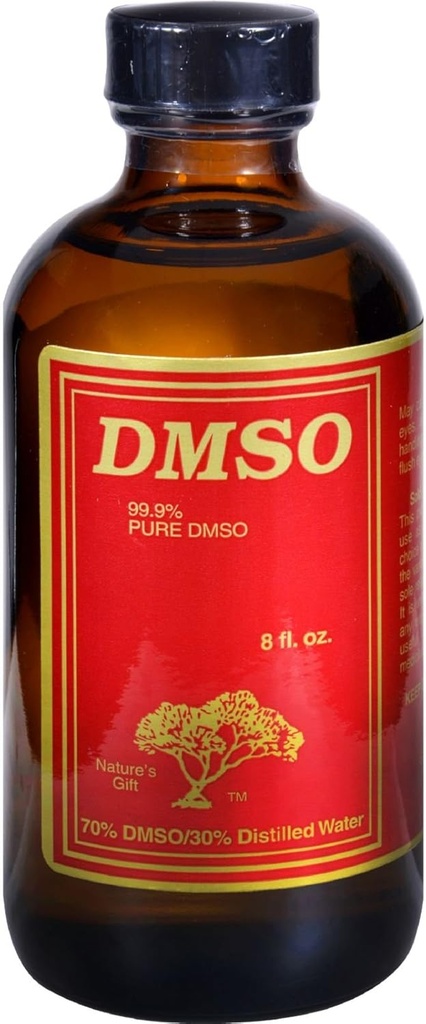 DMSO Liquid 70/30 - 8 oz - 99,9% Puro DMSO - Creado para ayudar a estimular procesos celulares