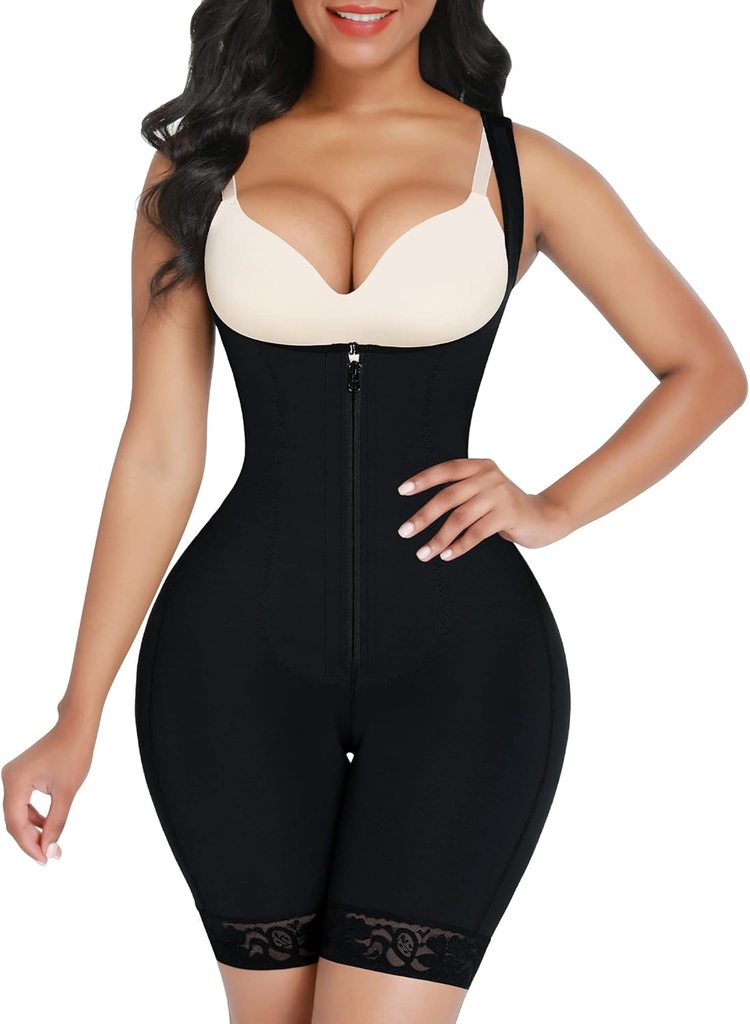 FeelinGirl Fajas Colombianas Shapewear for Women Tummy Control BBL Stage 2 Post Cirugía Compresión Cuerpo Shaper