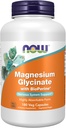 AHORA Suplementos, Magnesium Glycinate con BioPerine, 180 Veg Capsules