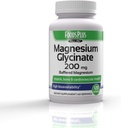 Magnesio Glycinate 200 mg por Serving, Muscle y Salud Cardiovascular, Magnesio Buffered, Salud y Metabolismo Nutriente, Alta Biodisponibilidad, 60 Servimientos