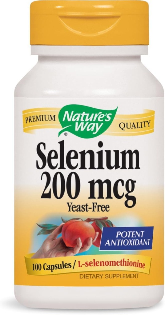 Selenium 200mcg 100 Capsules (Pack of 2)