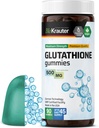 BIO KRAUTER L-Glutathione Gummies - 500 mg - 90 Chews Vegan - Suplemento de Glutatión Reducido - Suplemento Antioxidante