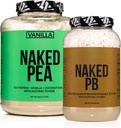 NAKED Dairy Free Protein Bundle: 5LB Vanilla Pea y 2LB PB