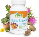 Viva Vitaminas Liver Blend Detox Cleanse - Liver Cleanse Detox " Repair w/Milk Thistle " Artichoke Extract, Liver Supplement for Optimal Liver Support, Vegan, Gluten Free, Non-GMO, 90 Veggie Caps