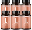 LeanBiome, 9-Strain Fórmula Probiótica, soporta un microbioma de Gut equilibrado, potentes probióticos de Gut con Phytosome Greenselect - 60 cápsulas, 6 Pack