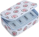 Vera Bradley Mujer Firma Cotton Travel Pill Organizer