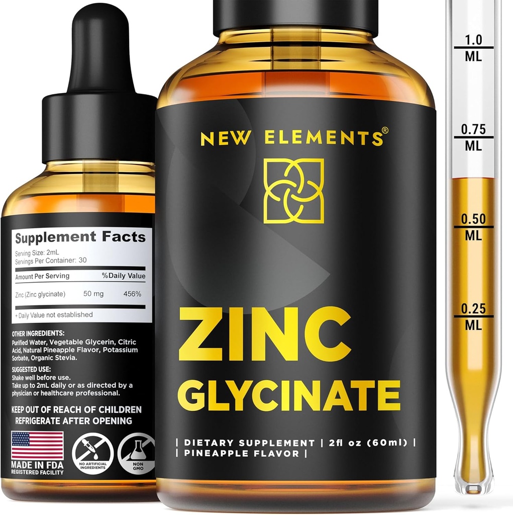 Zinc Suplementos 50mg ANTE Líquido Zinc Suplemento TENIDO Zinc Glycinate Drops for Adults TENIDO Apoyos Immune Health TEN Metabolism ← Skin Care Suplemento No-GMO ANTE Vegan ANTE Gluten-Free