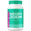 Suplemento Neuro Zoom, Neuro Zoom Memoria Orgánica Apoyo Fórmula, Neuro Zoom para Reducir los Efectos Negativos de la Fog cerebral, Neuro Zoom Usado para Boost Memory, NeuroZoom Reseñas (60 cápsulas)